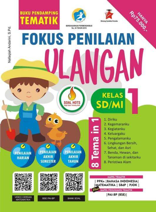 Buku Fokus Penilaian Ulangan Sd Mi Kelas Pendamping Tematik Kelas