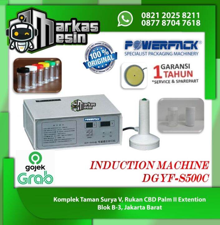 Induction Sealer Machine Mesin Segel Induksi DGYF S500C HEAVYPACK