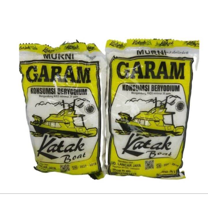 Garam Dapur Murni Beryodium Cap Katak 200 Gr GARAM CAP KATAK