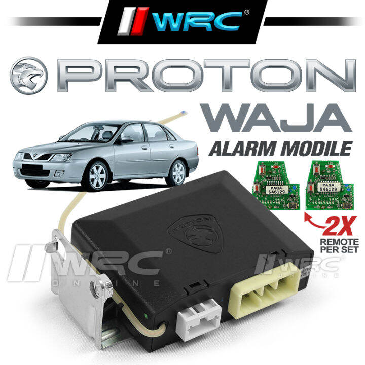 Original Proton Waja Saga Blm Persona Alarm Module Set Remote