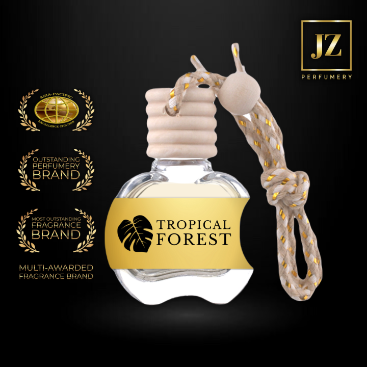 Tropical Forest Hanging Car Diffuser Air Freshener Jz Perfumery