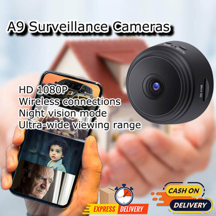 A Wireless Camera Pk V Pro Cctv Mini Wifi Infrared Light Night