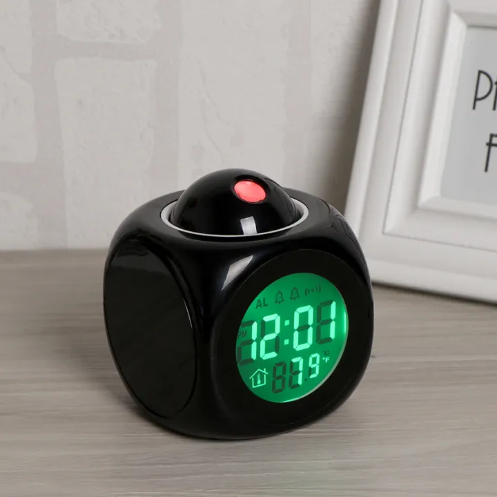 Express Deliverymultifunctional Projection Usb Alarm Clock Digital