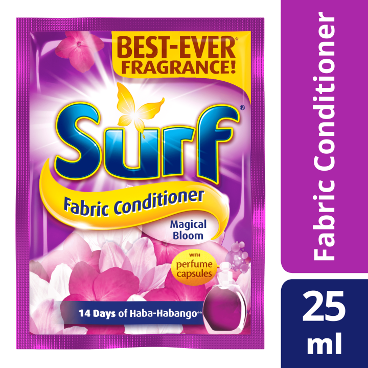 Surf Fabric Conditioner Magical Bloom 25ml Sachet 12pcs Lazada PH