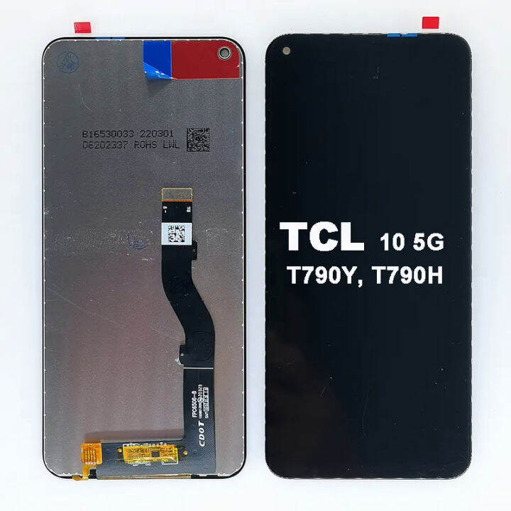 6 53 Original Display For TCL 10 5G LCD Touchscreen Digititizer