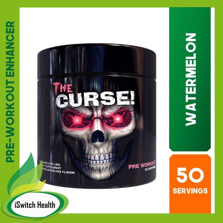 Cobra Labs The Curse 50 Servings Watermelon Pre Workout Supplement