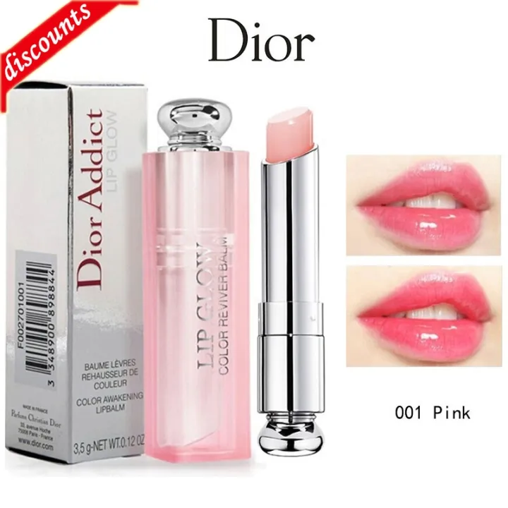 Christian Dior Addict Lip Glow Color Awakening Lip Balm Holo Pink