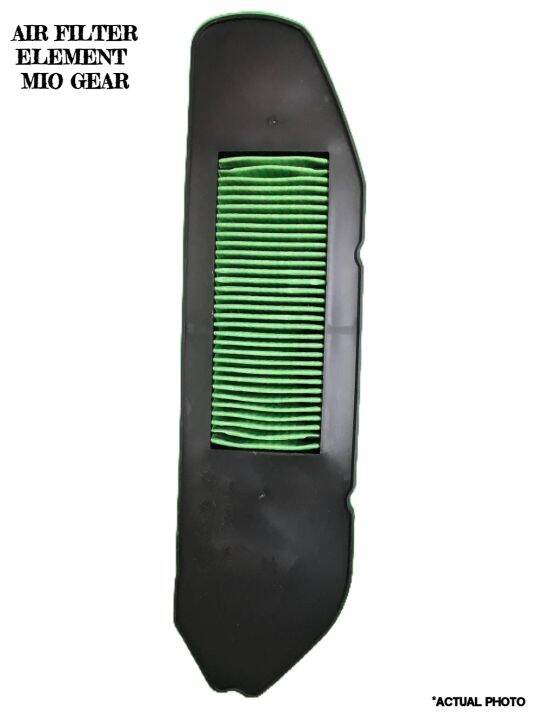 Air Filter Element Disposable Color Green Model Mio Gear Gravis