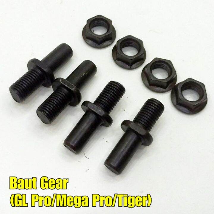 Kawa Paket Baut Gear Belakang Gl Gl Pro Mega Pro Tiger Old New