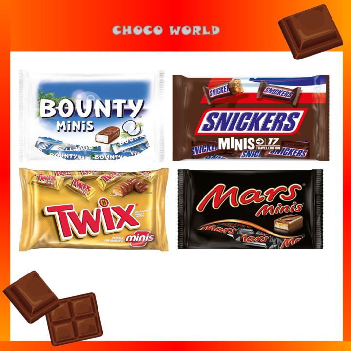 M M Mini Funsize Twix Bounty Snicker Mars G Lazada