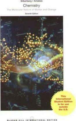 Chemistry The Molecular Nature Of Matter And Change Th Edition Lazada