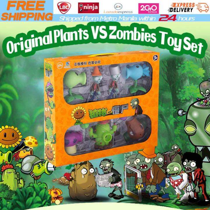 New Game Pvz Plants Vs Zombies Peashooter Pvc Action Figure Model Toys