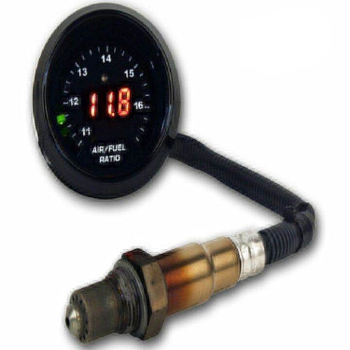 1Set Broadband Air Fuel Ratio AFR Gauge Kit Oxygen Sensor 0258017025