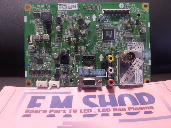 Motherboard Mesin TV LG 24MN42A Mobo MB Mainboard TV LG 24MN42 A