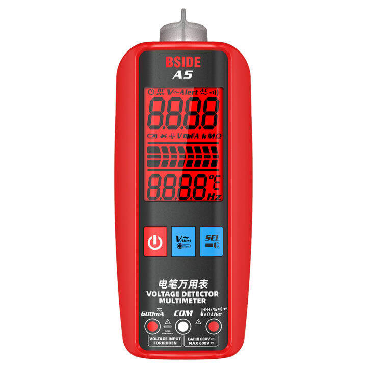 Vfc Multimeter Digital Auto Ranging Ac Dc Voltage Current Capacitance