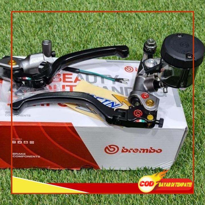 Master Rem Brembo NEW Kanan Kiri Set Plus Tabung SMOKE UNIVERSAL All