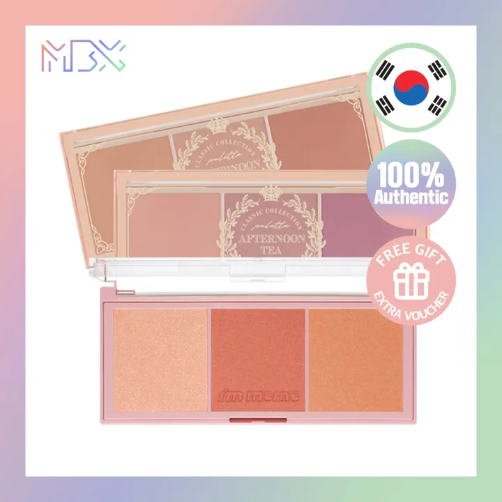 Memebox Official Im Meme Im Afternoon Tea Blusher Palette Blush