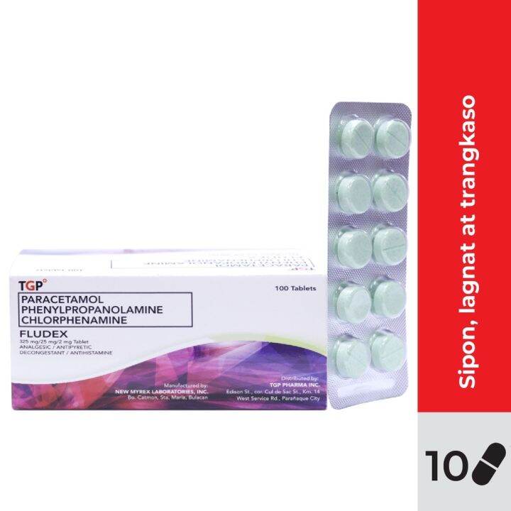 Magrekomenda Tgp Fludex Paracetamol Ppa Chlorphenamine Tab Mg