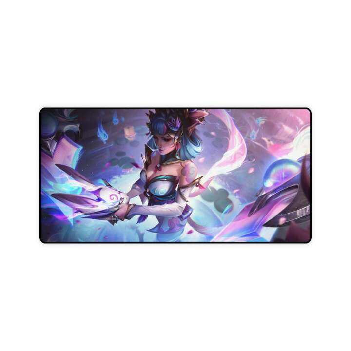 2023 Evelynn Spirit Blossom Desk Mat League Of Legends Mouse