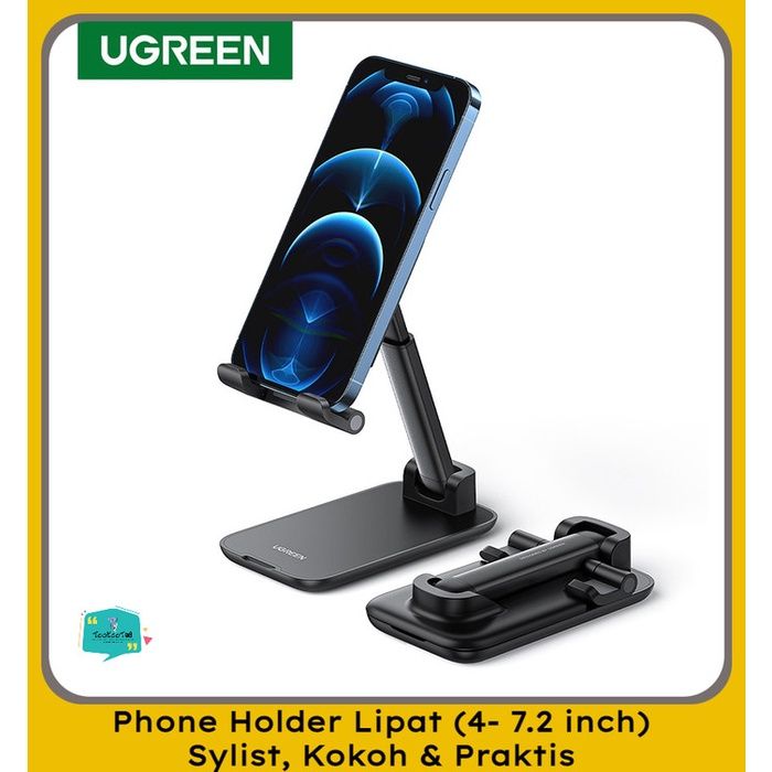 Ugreen Phone Holder Lipat Dudukan Hp Handphone Desk Stand Inch