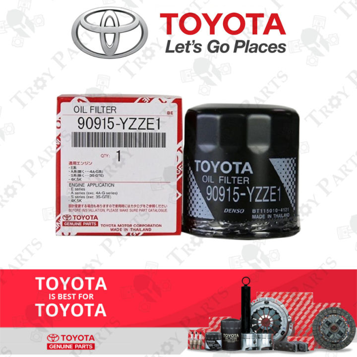 Original Toyota Oil Filter Yzze Yzze For Camry Altis Wish