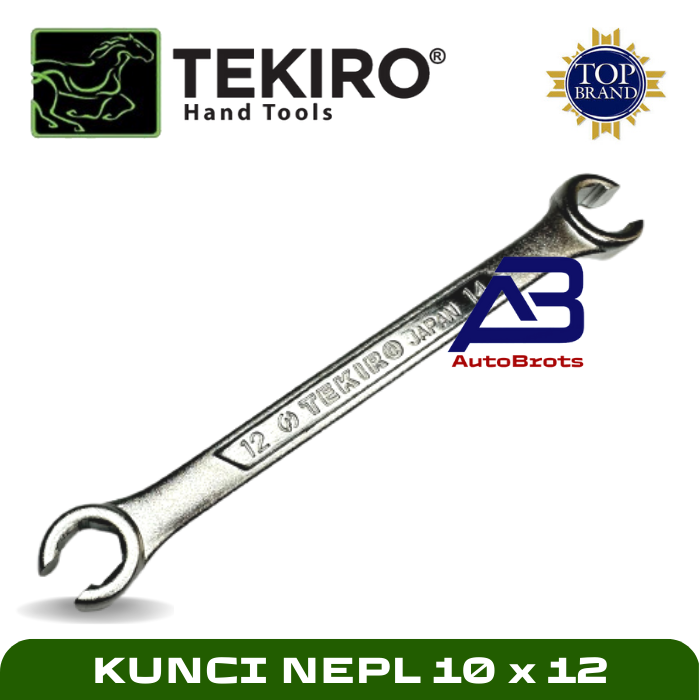 TEKIRO Kunci Nepel 10x12 Flare Nut Wrench 10x12mm Lazada Indonesia