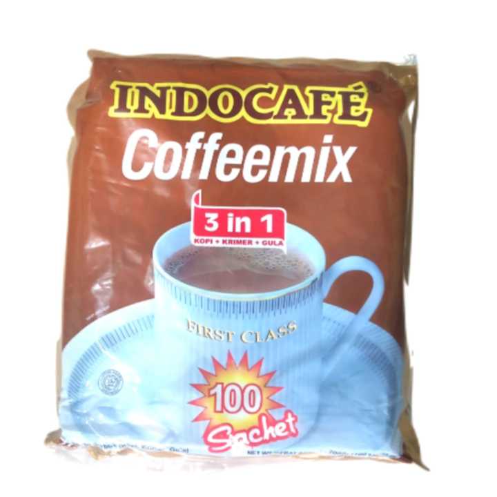 Indocafe Coffeemix Stu Bag Isi 100 Sachet 20g Lazada Indonesia