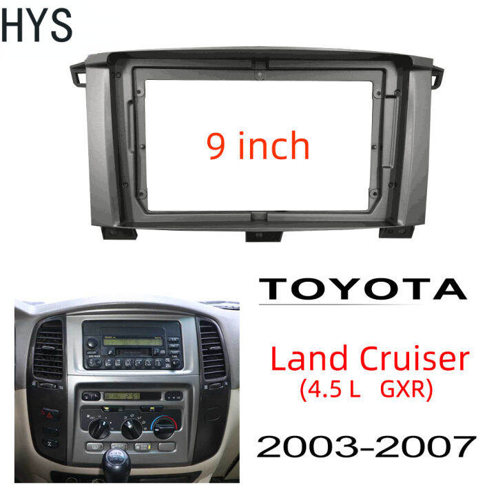 Hys Din Stereo Panel Fit For Toyota Land Cruiser Lc Vxr Gxr