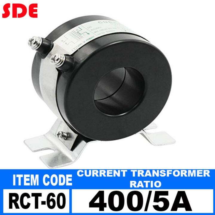 Uni Air SDE Branded RCT 60 400 5A Ring Current Transformer Item Number