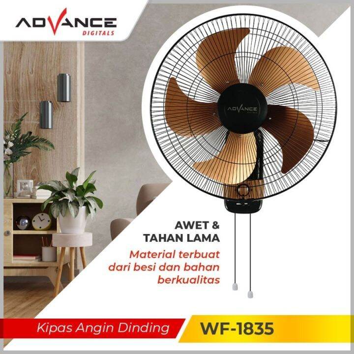 Kipas Angin Dinding ADVANCE WF 1835 Wall Fan 18 Inch Lazada Indonesia