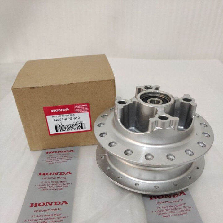 Tromol Belakang Plus Bearing Laker Honda Supra X 125 Cakram Double Disc