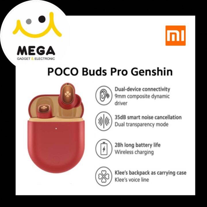 Xiaomi Poco Buds Pro Genshin Impact Edition Garansi Resmi Xiaomi