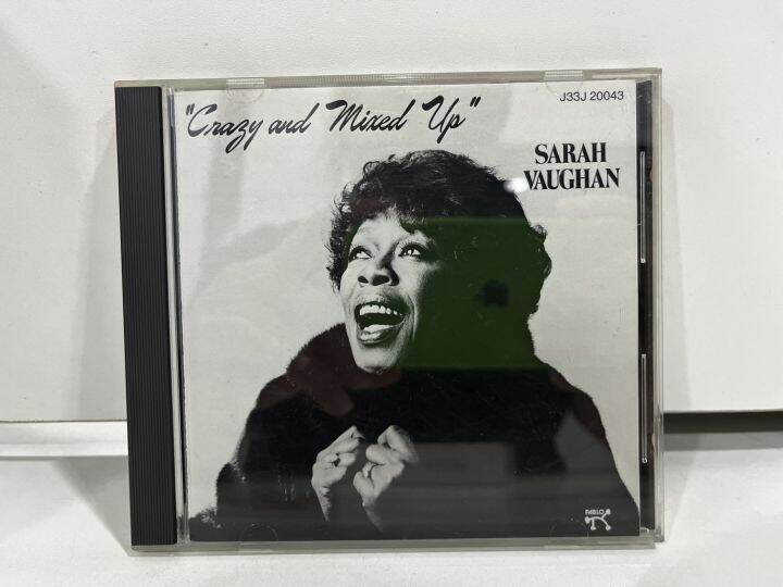 1 CD MUSIC ซดเพลงสากล CRAZY AND MIXED UP SARAH VAUGHAN N9H60