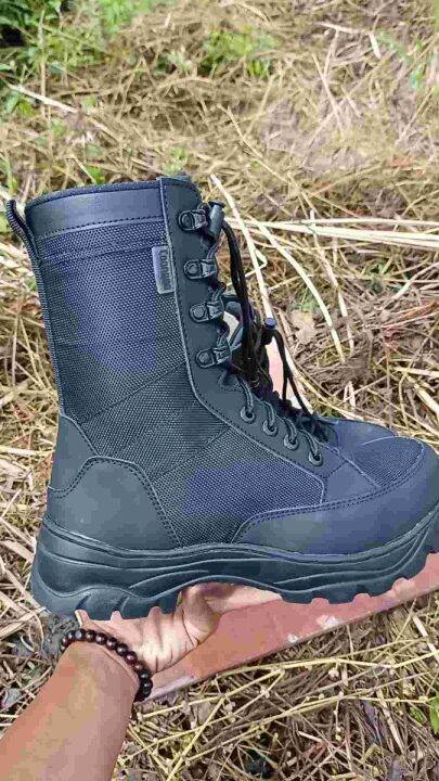 Sepatu Pdl Jatah Tni Ad Model Weba Safety Boots Terbaru 2023 Lazada