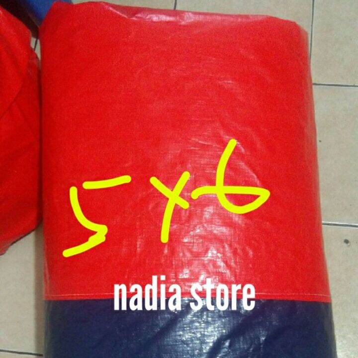 Terpal Plastik A 5 Ukuran 6x5 5 X 6 Lazada Indonesia