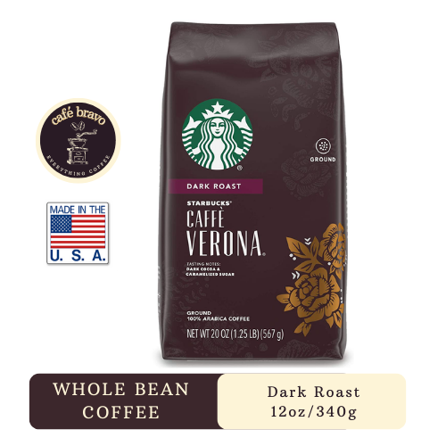 Starbucks Caffè Verona Dark Roast Ground Coffee 12oz 340g Lazada PH