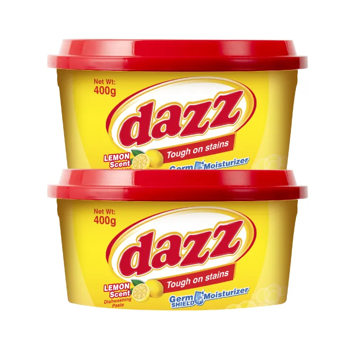 Dazz Dishwashing Paste Lemon 400g X 2 Lazada PH