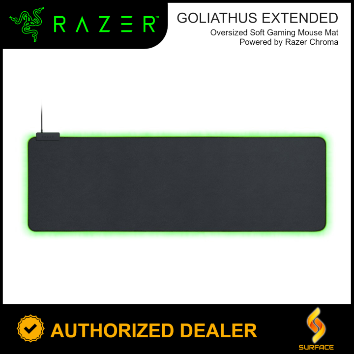 Razer Goliathus Extended Chroma Gaming Mouse Pad With Rgb Lighting