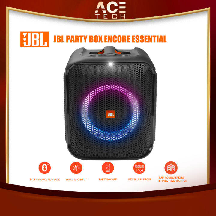 Jbl Partybox Encore Essential Portable Party Speaker Lazada Singapore