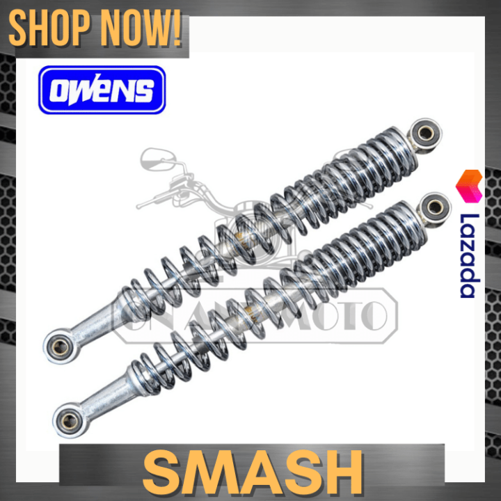 ON ANY MOTO SMASH 115 CHROME Owens Motorcycle Rear Shock Absorber Pair