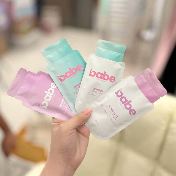 Babe Formula Packets Bonbon Whimsicle Shampoo And Conditioner Sachet