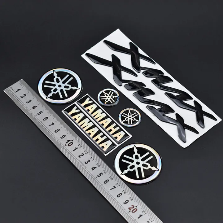 D Original Size Motorcycle Emblem Badge Decal Tank Sticker Logo