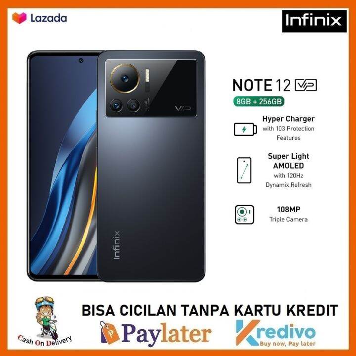 Infinix Note 12 VIP 8 256GB Lazada Indonesia