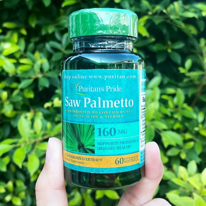 สารสกดซอวปาลมเมตโต Saw Palmetto Standardized Extract 160 mg 60