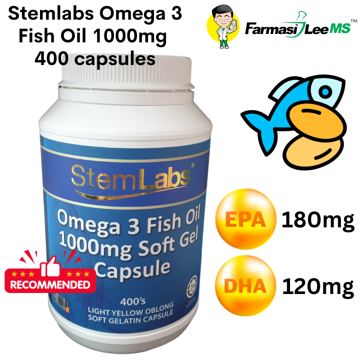 Stemlabs Omega Fish Oil Mg S Exp Lazada