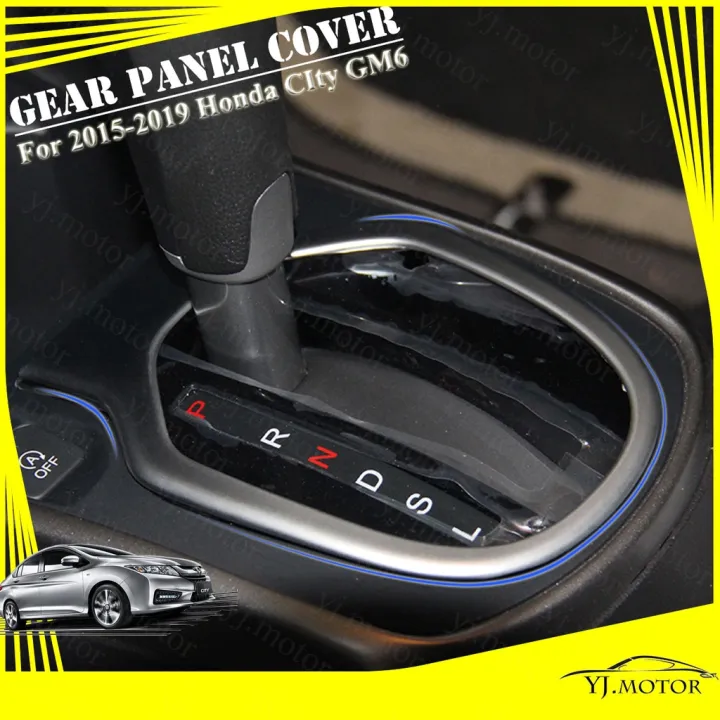 ZERUI 2015 2019 Honda City GM6 Gear Panel Cover Gear Shift Panel