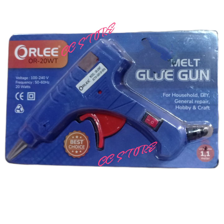 Orlee Hot Melt Glue Gun 20watt Lazada Indonesia