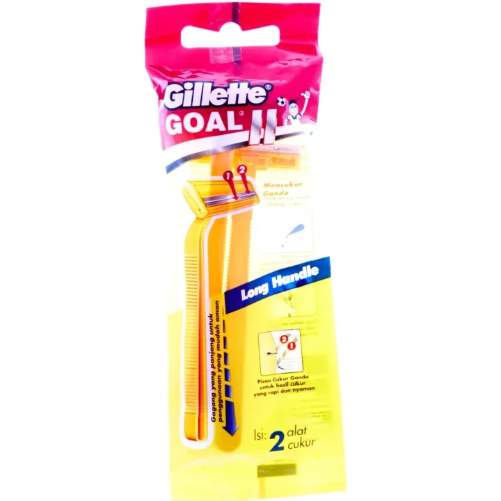 Gillette Goal Alat Cukur II 2pcs Lazada Indonesia