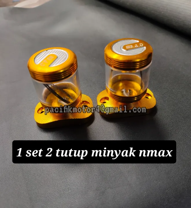 Set Tutup Minyak Rem Stempel Tabung Kaca Motor Yamaha Nmax Lazada