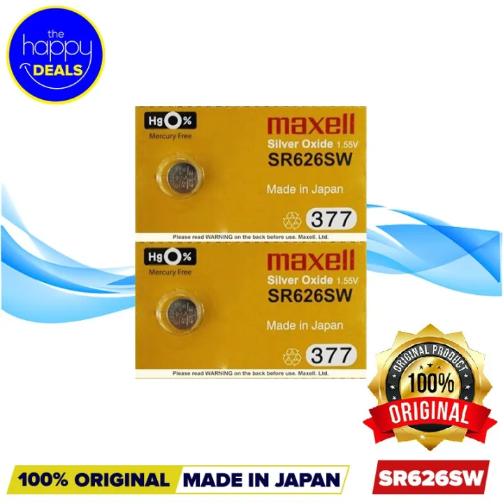 Ready Stock Maxell Sr Sw Silver Oxide Battery Pack Of Lazada Ph